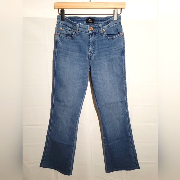 7 For All Mankind Kimmie Bootcut Jeans, size 27 - Picture 4 of 9